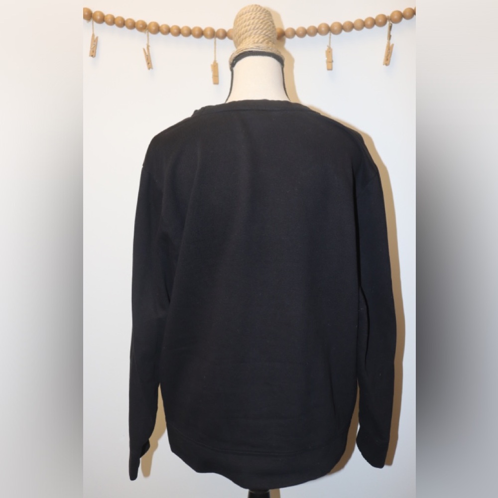 CALVIN KLIEN JEANS Crew Wide Neck Pullover - Picture 3 of 6